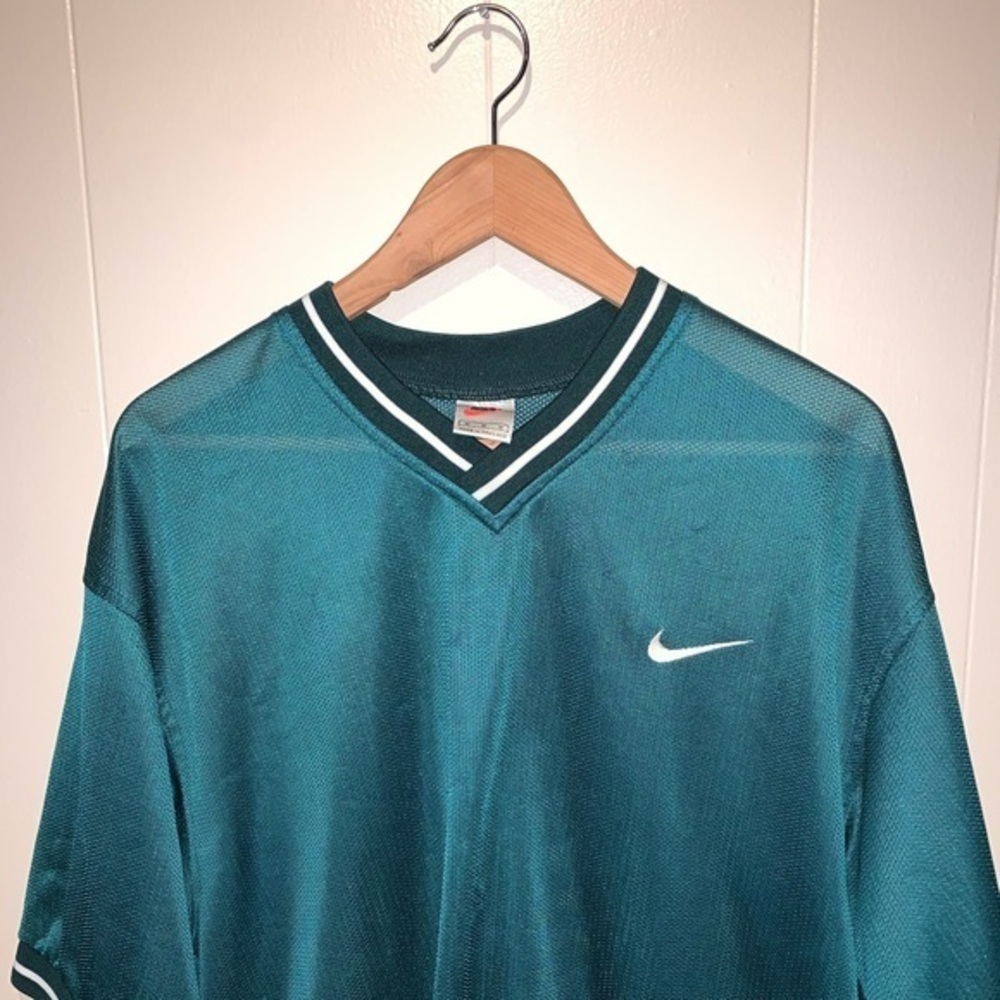 Vintage 90’s Nike Green Mesh Jersey XL